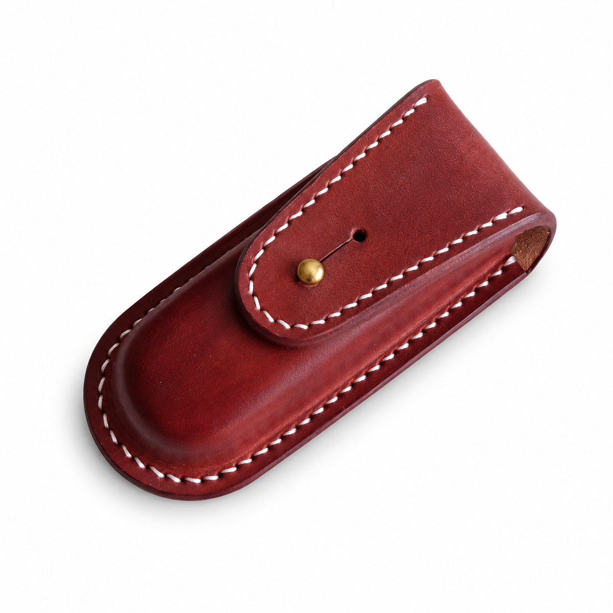 91mm SAK Vegetable-Tanned Cowhide Leather Case for 2-4 Layer Knives - Main image 01