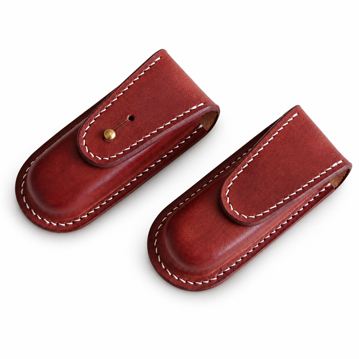 91mm SAK Vegetable-Tanned Cowhide Leather Case for 2-4 Layer Knives - Main image 03