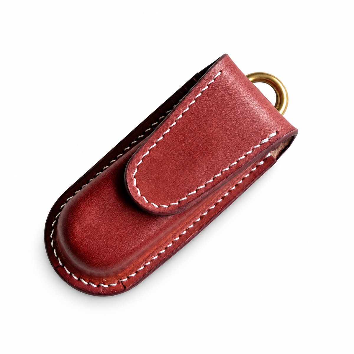 91mm SAK Vegetable-Tanned Cowhide Leather Case for 2-4 Layer Knives - Main image 04