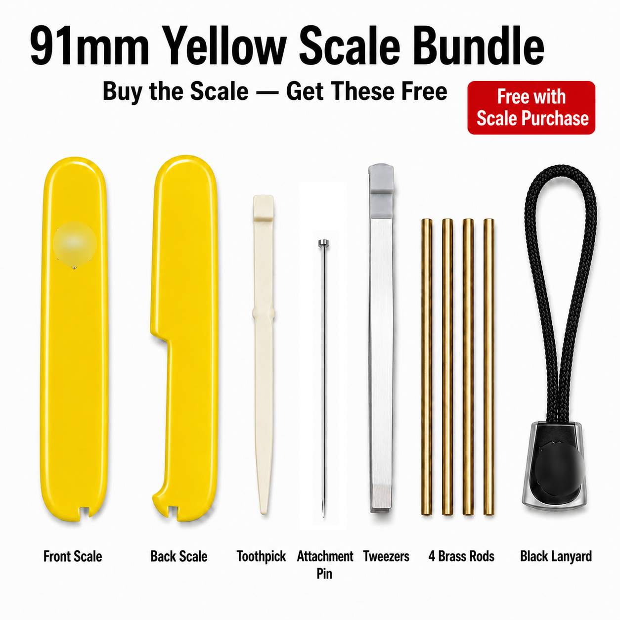 91mm Scale Full Set Handle Bundle Kit Custom Upgrade Mod Repair Tools Accessories