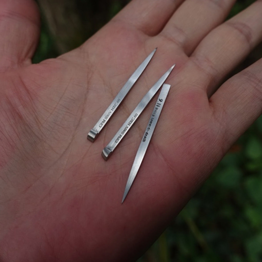 Ear Pick Steel Toothpick Sharpening Whetstone Flint For 58mm 65mm 74mm 84mm 91mm 111mm 130mm Knives
