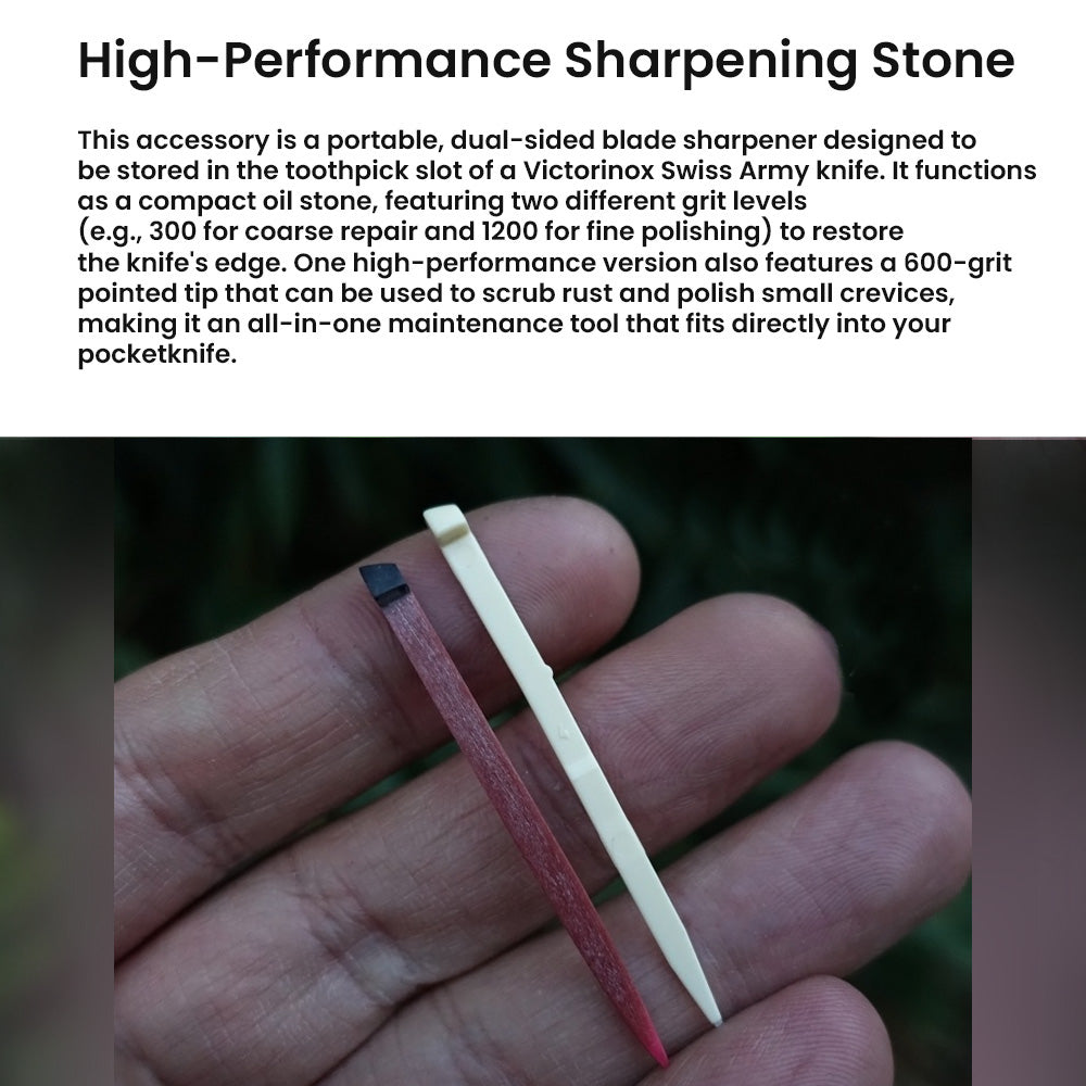 Ear Pick Steel Toothpick Sharpening Whetstone Flint For 58mm 65mm 74mm 84mm 91mm 111mm 130mm Knives