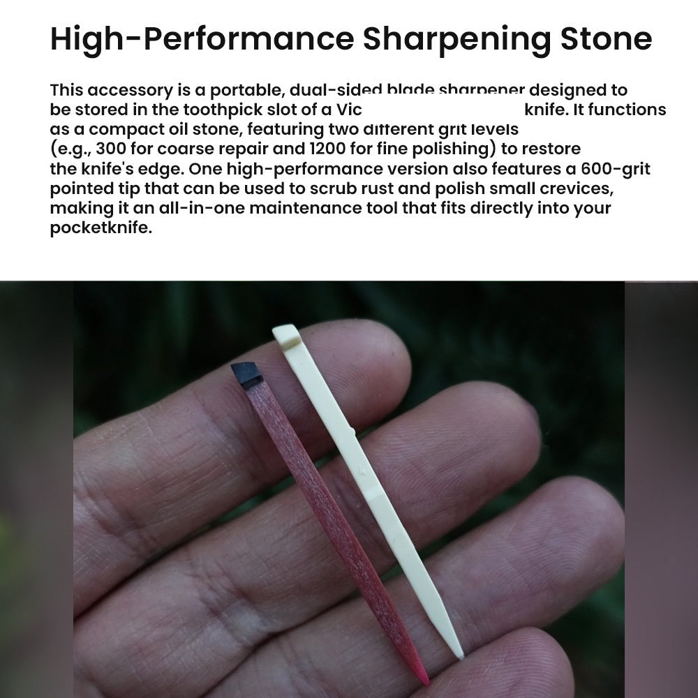 Ear Pick Steel Toothpick Sharpening Whetstone Flint For 58mm 65mm 74mm 84mm 91mm 111mm 130mm Knives