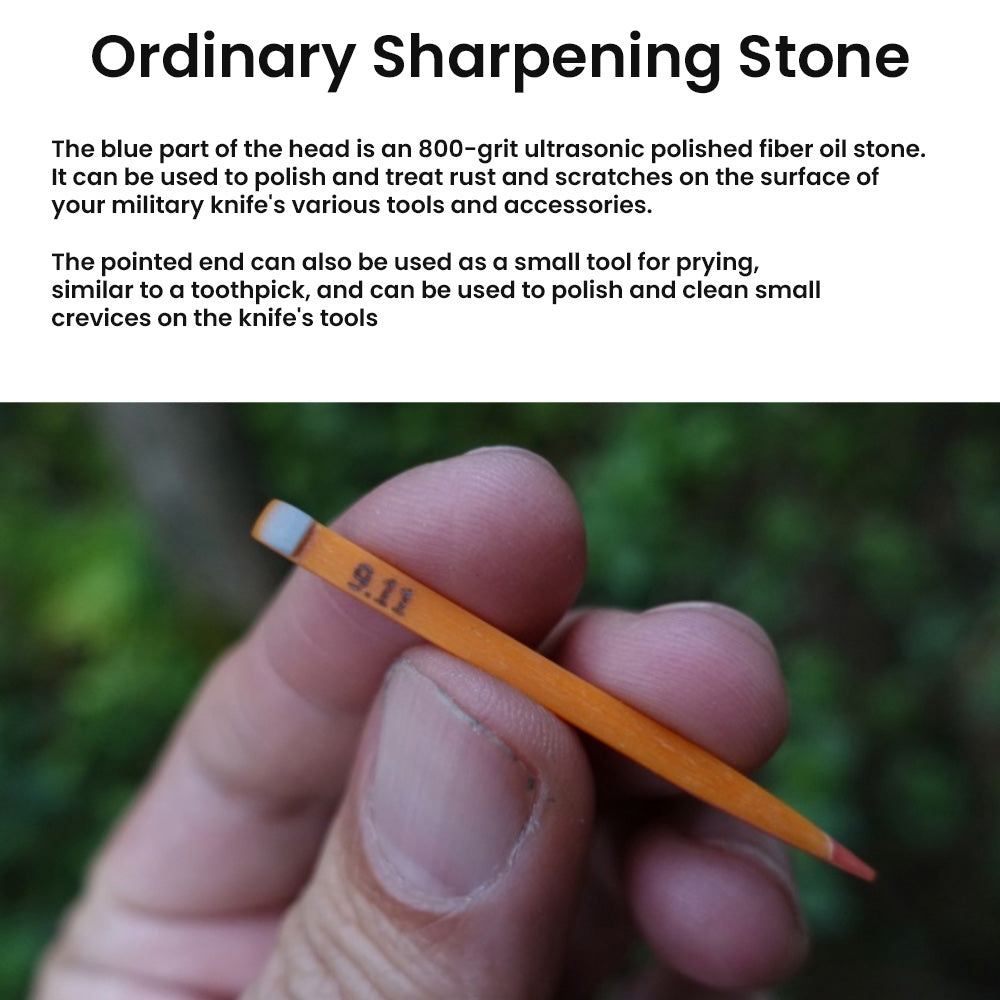 Ear Pick Steel Toothpick Sharpening Whetstone Flint For 58mm 65mm 74mm 84mm 91mm 111mm 130mm Knives