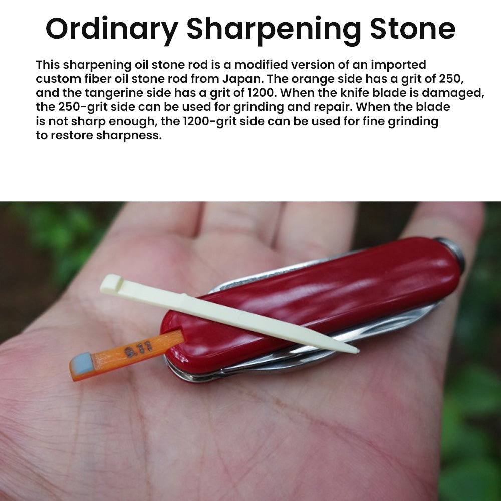 Ear Pick Steel Toothpick Sharpening Whetstone Flint For 58mm 65mm 74mm 84mm 91mm 111mm 130mm Knives