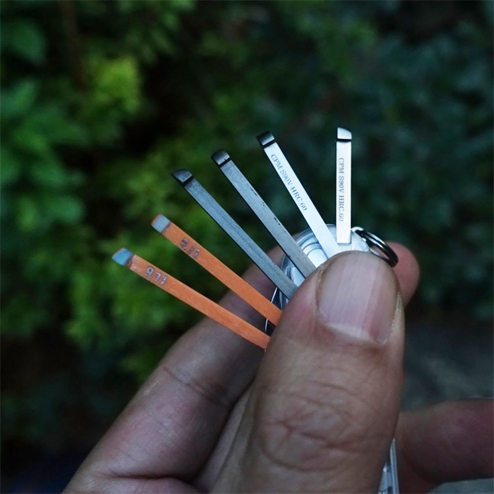 Ear Pick Steel Toothpick Sharpening Whetstone Flint For 58mm 65mm 74mm 84mm 91mm 111mm 130mm Knives