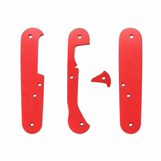 91-мм нож Red Liner G10 Partition Custom Mod Tool SAK Part