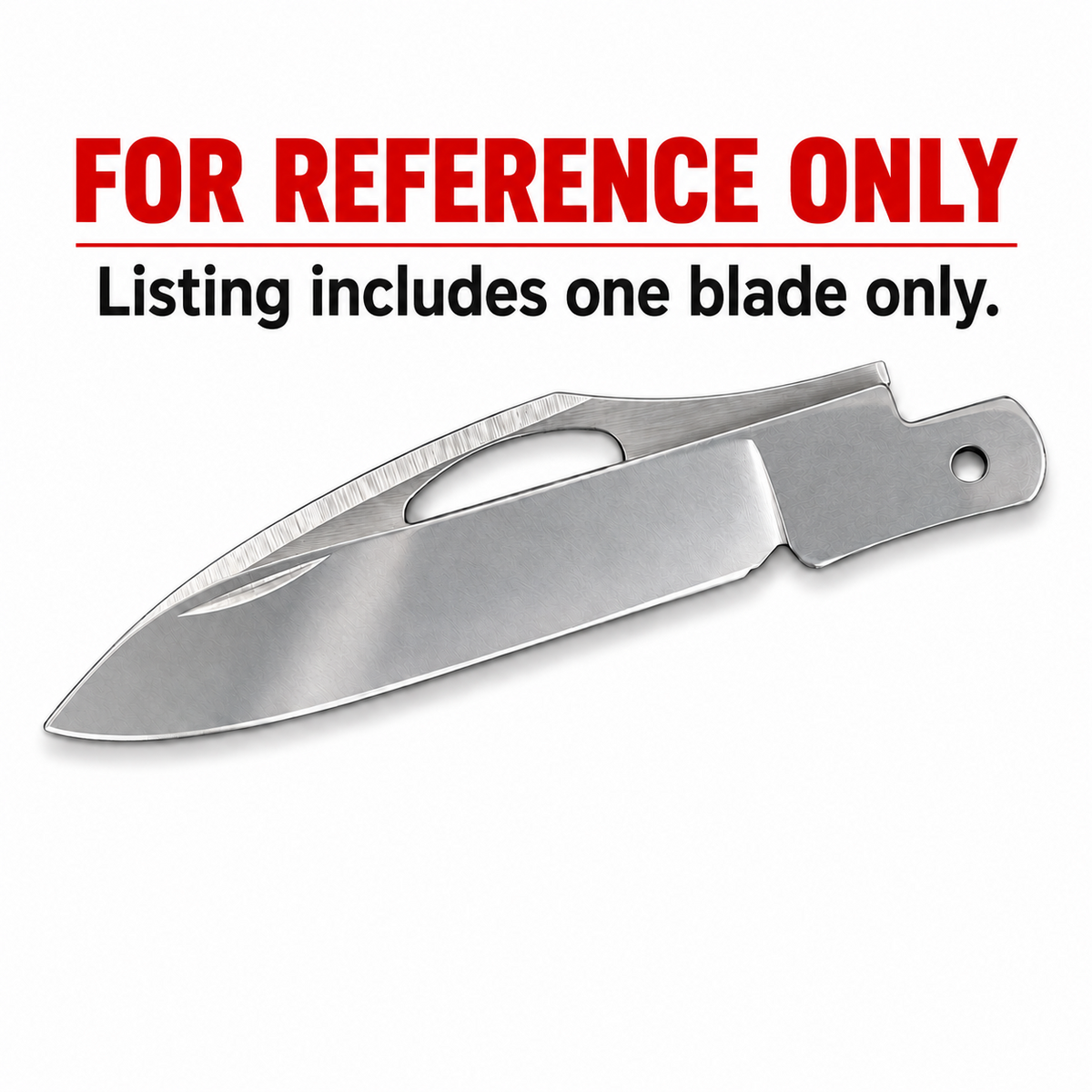 91mm SAK M390 One-Hand-Opening Main Blade – Aftermarket Replacement - Main image 05
