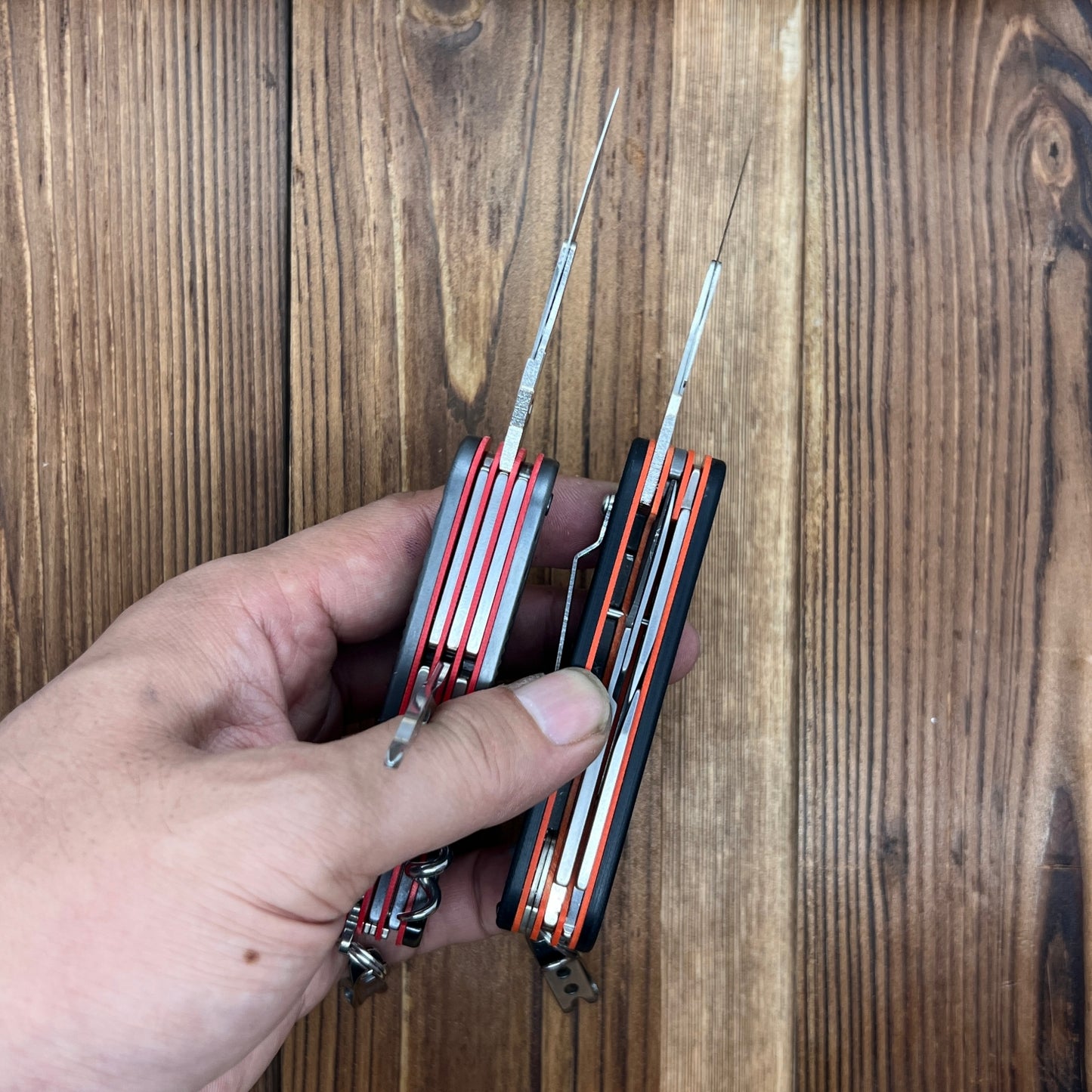 Scalpel Handle with Thumb Hole Fits No36 Blade For 91mm Knife