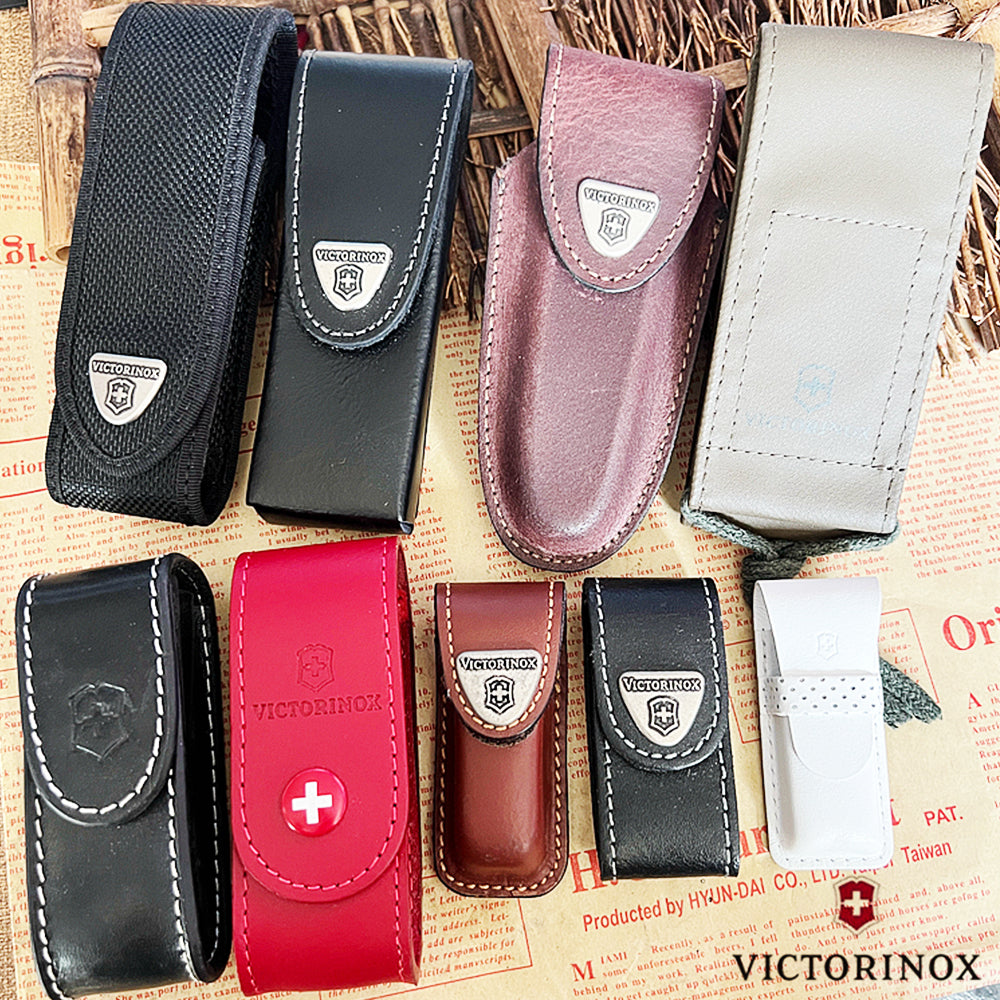 Victorinox Swiss Army Knife Leather Cases for 58mm 65mm 91mm 111mm