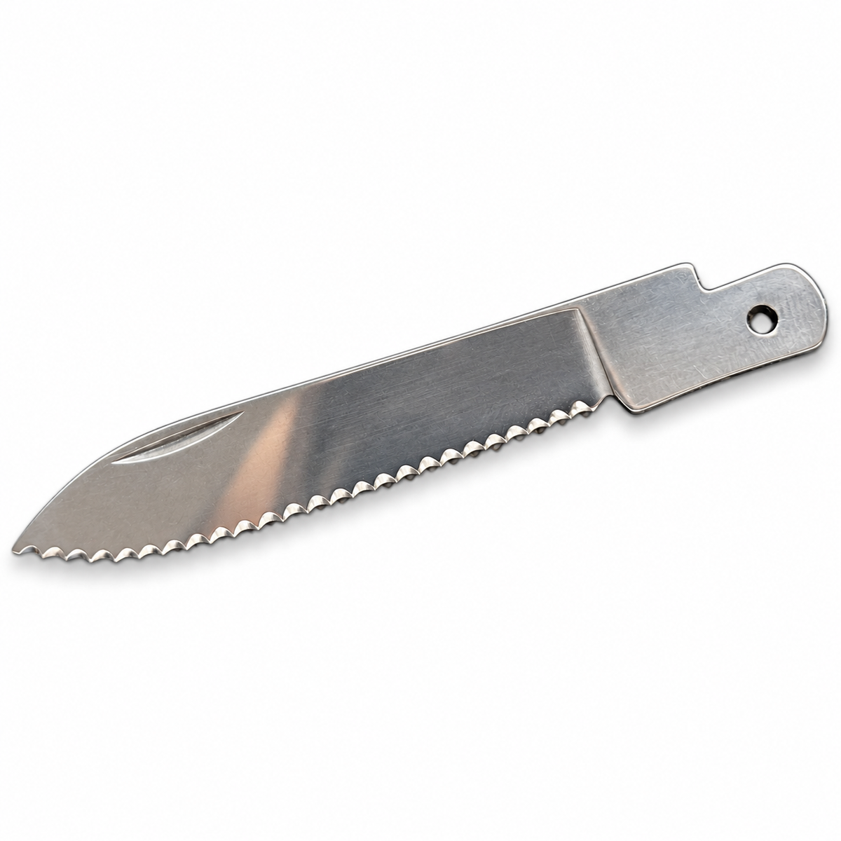 91mm SAK Replacement Serrated Blades – Four Edge Styles - Main Blade – Fully Serrated