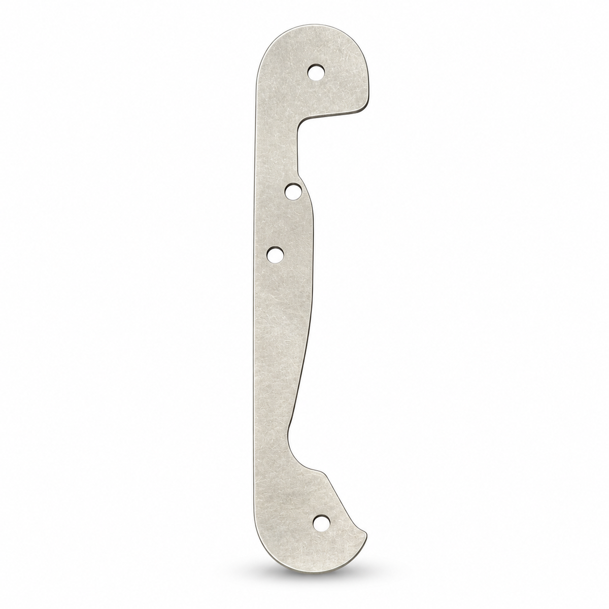 84mm SAK TC4 Titanium Alloy Liner / Spacer Plates – 3 Styles - No. 2 – Contoured Plate