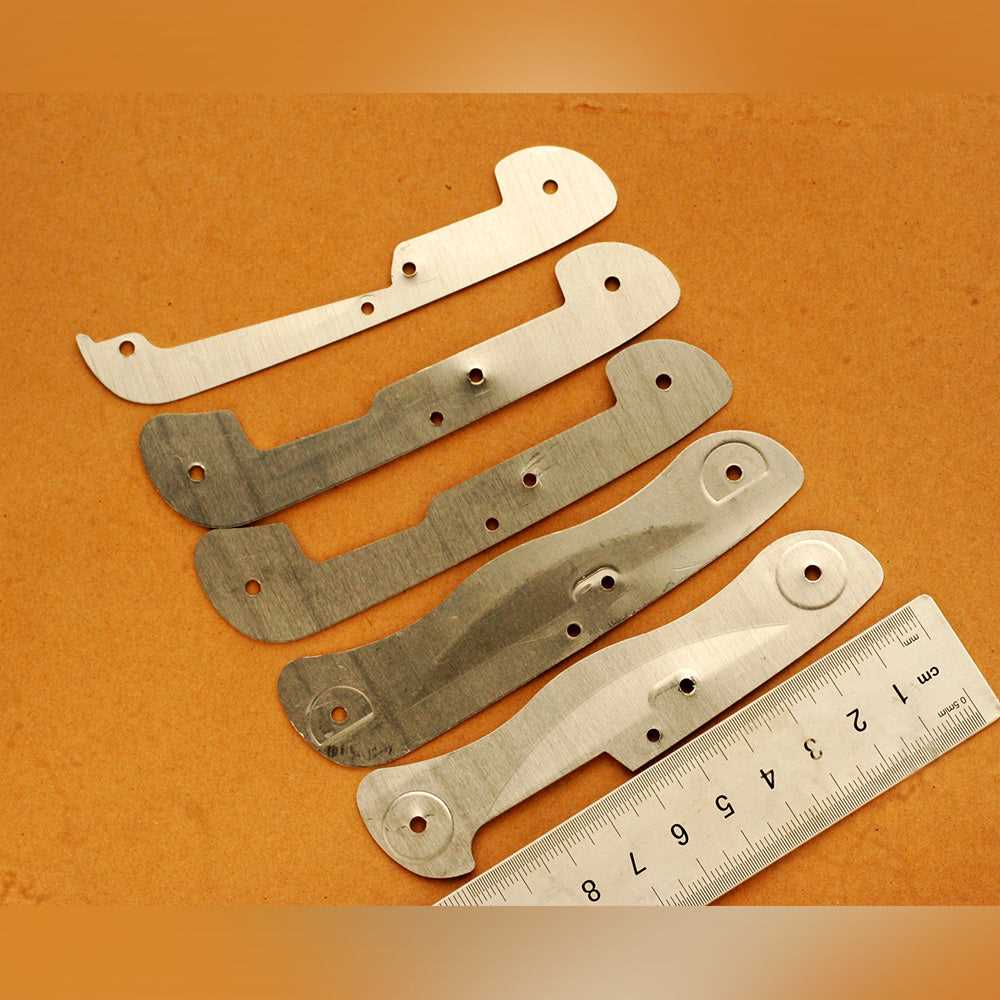 5PCS Liners DIY Making Replacement Part for 111mm Victorinox Swiss Army SAK Parts Victorinox swiss army knife tools