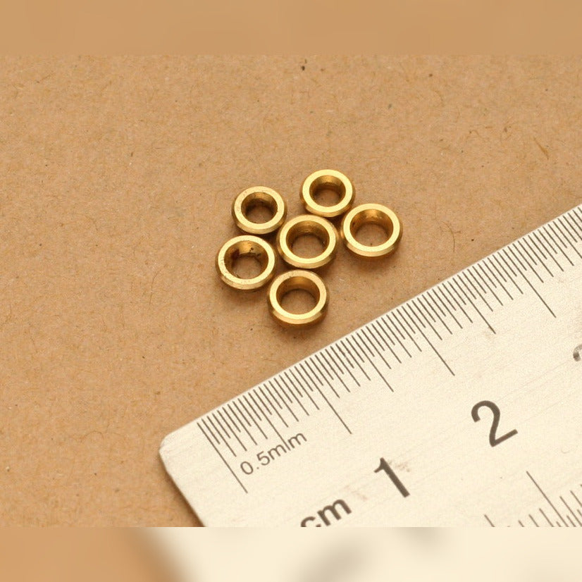 6PCS Brass Rivet Caps Tool Part Set for 91mm SAK SAK Parts tools