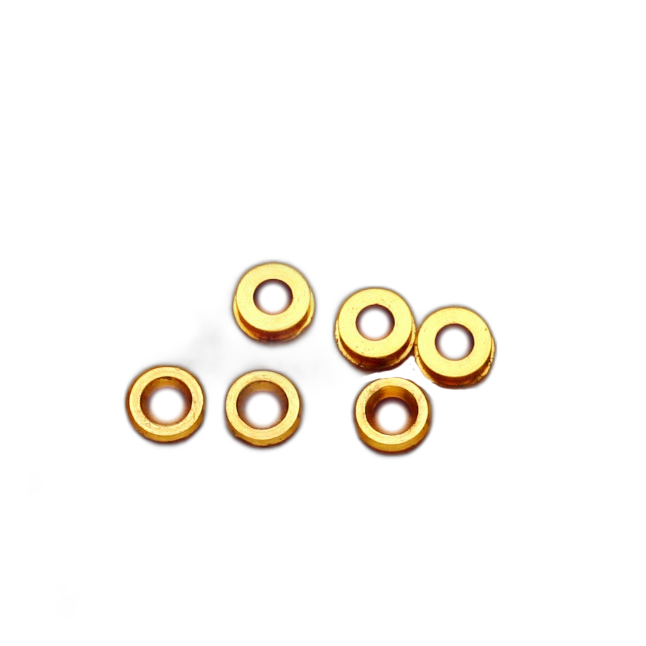 6pcs Brass rivet caps DIY tool part for 84mm SAK SAK Parts tools