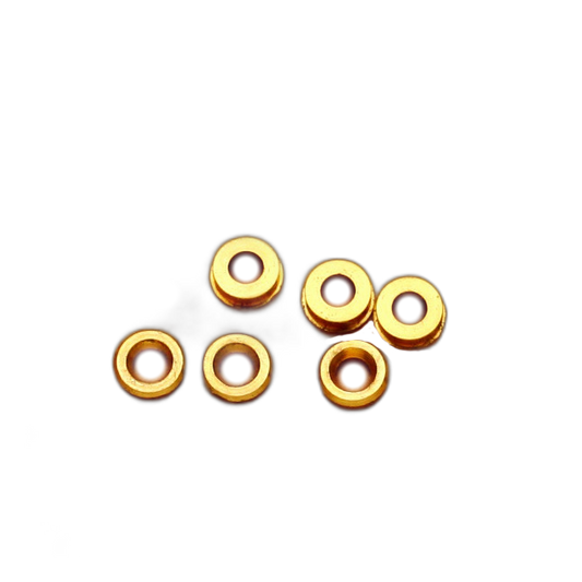 6pcs Brass rivet caps DIY tool part for 84mm SAK SAK Parts tools