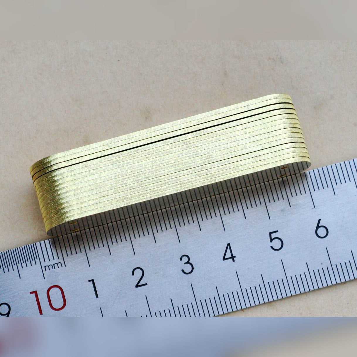 Brass Liners DIY Knife Making Tool Part for 58mm SAK Knife SAK Parts tools