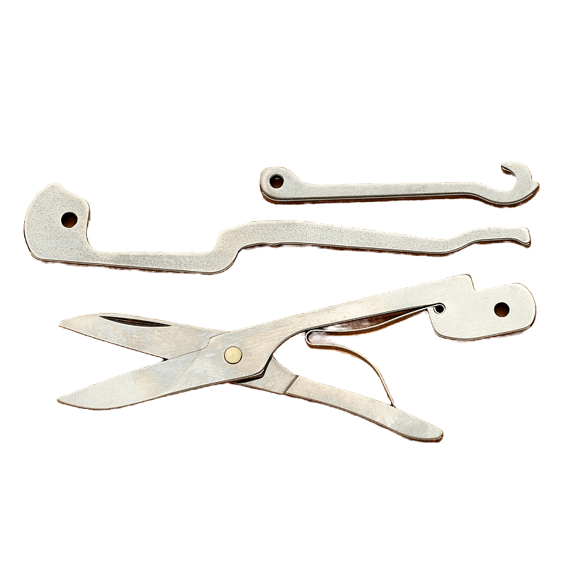 Scissor Parcel Hook DIY Knife Making Spare Parts for 91mm Victorinox S SAK Parts