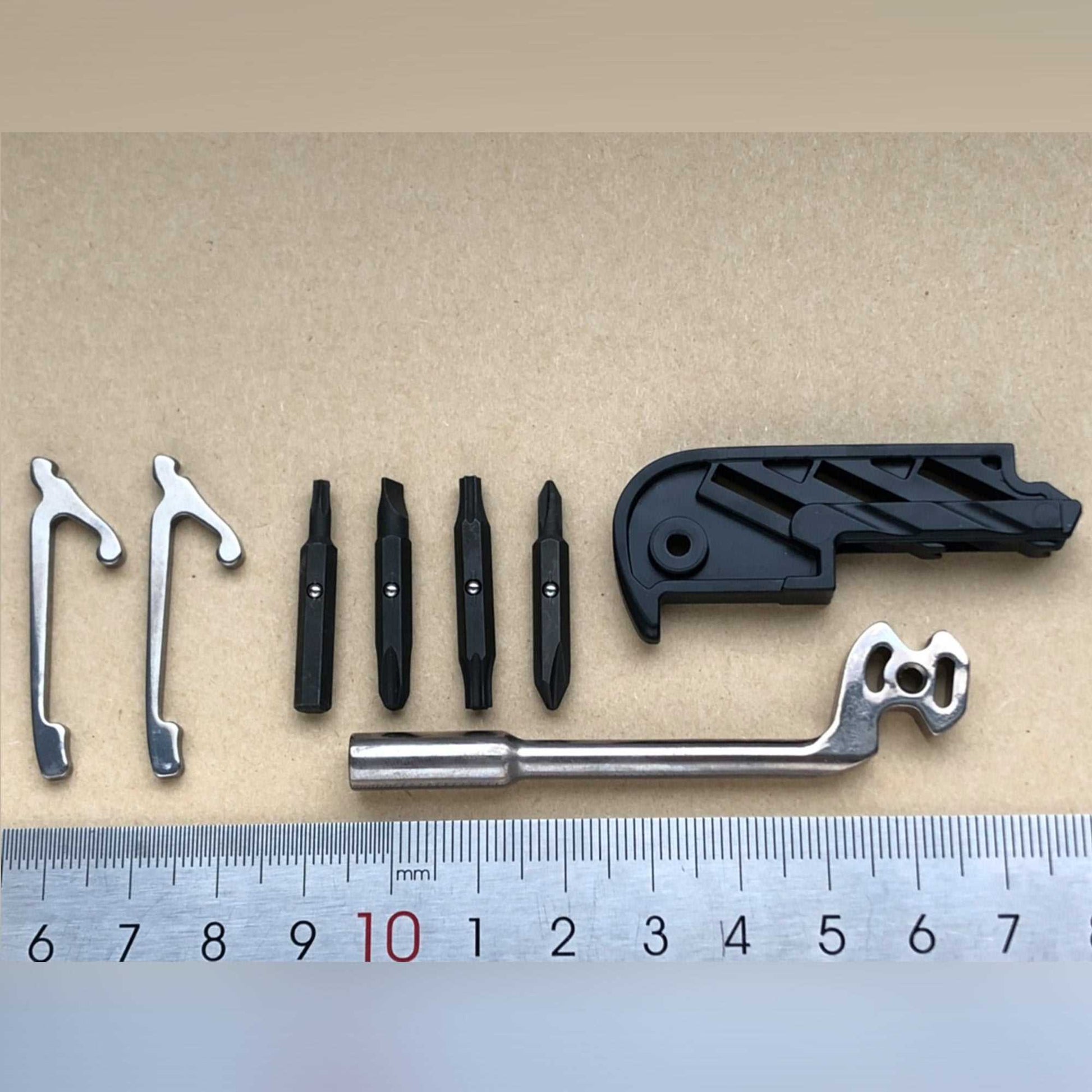 Screwdriver Socket and Bit Set Knife Part for 91mm Cyber Tool SAK Parts tools
