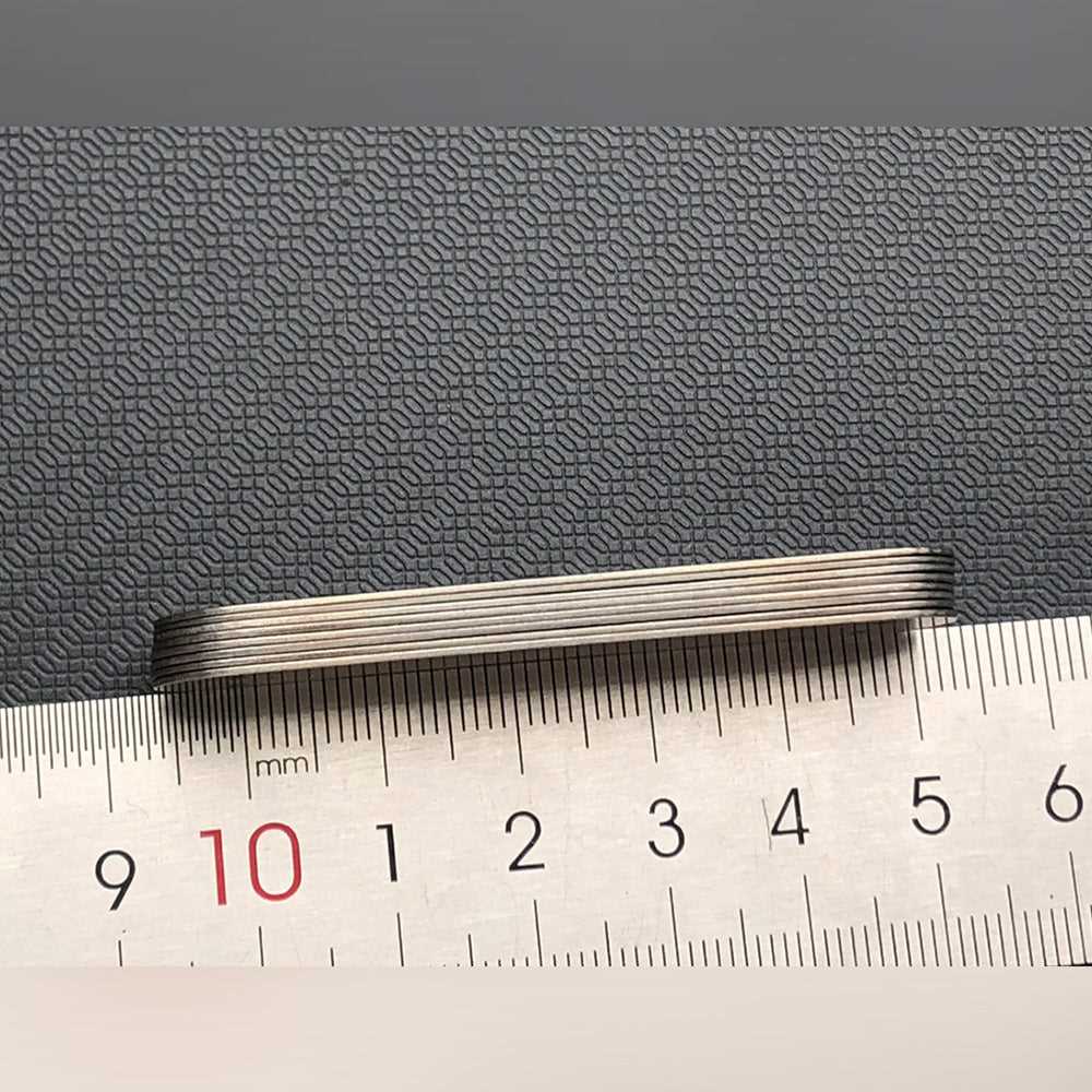 Titanium Liner TC4 Alloy Stone Washed Knife Part for 58mm SAK Parts tools